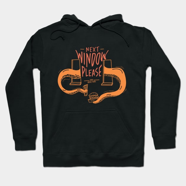 Next Window Please Hoodie by DrivingAtNightClothing